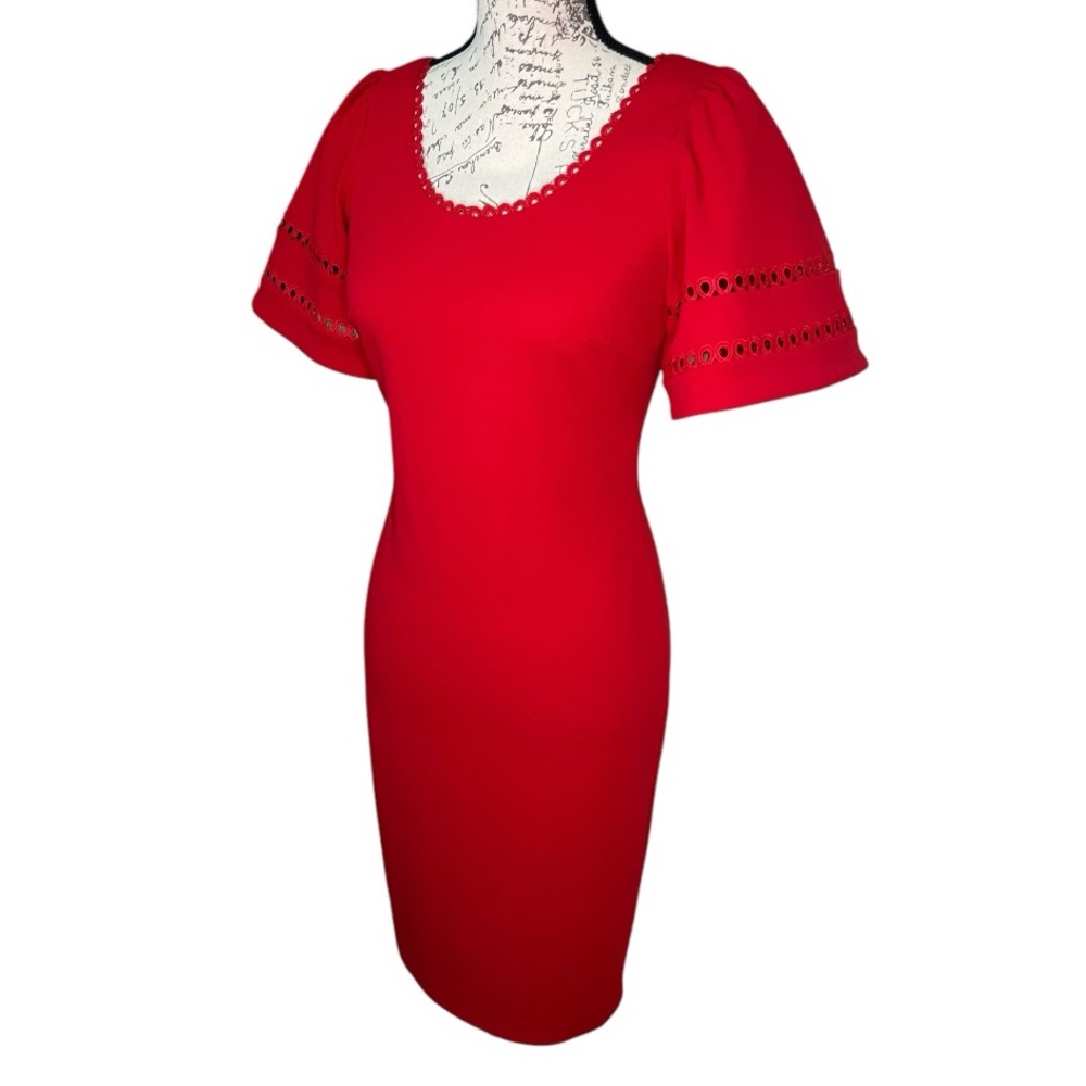 Calvin Klein | Red Dress for Women Size 2 Small - Picture 7 of 16
